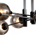 Потолочная люстра на штанге Escada Monsoon 1138/8P E27*40W Chrome (220V)