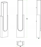 Настенный светильник Zortes Egy ZRS.30514.05 (LED, 220V)