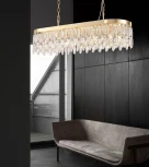 Подвесная люстра Lumien Hall Dzhokin LH0059/10PO-GD-CL