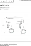 Спот Lucide Jaster Led 11903/10/31
