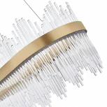 Подвесная люстра Arte Milano Venezia 311033/L800 BS (регулировка яркости, LED, 220V, хрусталь, пульт управления, на тросе)