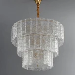 Подвесная люстра ярусная iLamp Manhattan P6315-D800 BR (220V, на цепи)