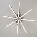 Потолочная люстра Eurosvet Lilium 90079/8 хром 80W