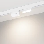Трековый светильник магнитный светодиодный MAG-ORIENT-FLAT-FOLD-S195-6W Day4000 (WH, 80 deg, 48V, DALI) (Arlight, IP20 Металл) 035853