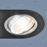 Встраиваемый точечный светильник Elektrostandard 1061 1061/2 MR16 BK черный