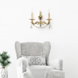 Бра Arti Lampadari Amelia E 2.1.2.600 GB (220V, подвески, подсвечник, свеча)