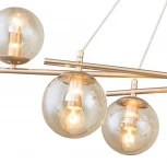 Подвесной светильник Balance 1119/8S E14*40W Gold (220V, на проводе, шарики)