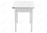 Стол Woodville Брентон с ящиком белый 319902