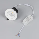 Встраиваемый точечный светильник MS-ATOLL-BUILT-TURN-R94-10W Day4000 (WH, 60 deg, 230V) (Arlight, IP54 Металл) 044600 (LED)