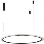 Подвесной светильник MANZANA SP40W LED D1000 BLACK Crystal Lux