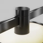 Трековый светильник магнитный 24V 7W Maytoni Plato TR152-1-7W3K-B (LED, круглые)