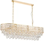 Подвесная люстра хрустальная Favourite Elysium 4720-10P (220V, на цепи)