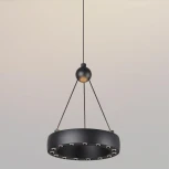 Светильник подвесной светодиодный Novotech Turn 359396 LED 12W вниз/5W вверх 220V 1360Лм 3000K (на проводе, кольцо)