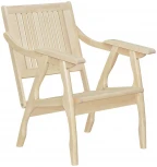 Кресло Массив решетка, каркас лак от фабрики Mebelik