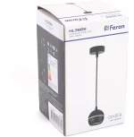 Подвесной светильник Feron HL3568 48090 (220V, на проводе, шар)