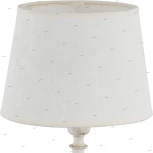 Интерьерная настольная лампа Alfa Roksana White 18538 (220V)