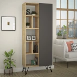 Стеллаж прямой LEVE JEDDA BOOKCASE