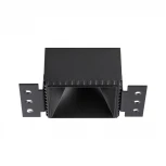 Светильник встраиваемый для ГКЛ потолка Novotech Nimbus 370998 черный IP20 GU10 50W 220V