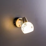 Спот Citilux Соната CL520513 (220V, выключатель, листья)