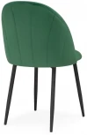 Стул Notta на металлокаркасе Логан зеленый / черный 542625