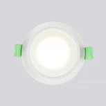 Светильник встраиваемый Crystal Lux CLT 061C1 WH (220V, круглые)