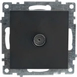 ТВ-розетка (черный) Stekker Катрин 39614