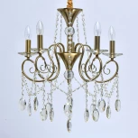 Подвесная люстра MW-Light Селена 482016305 (220V, подвески, на цепи, свеча)
