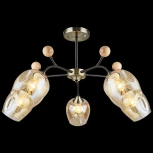 Потолочная люстра на штанге Reluce 02009-0.3-05 AB+BK (220V)