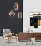 Подвесной светильник Catch Smoky D30 ImperiumLoft Catch-Smoky01 (224328-23) (220V, на проводе)