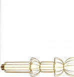 Подвесной светильник (14030/1PL Gold) Indigo Collisore V000167L (LED, 220V, на проводе)