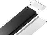 Алюминиевый профиль встраиваемый для светодиодной ленты до 19,8мм Ambrella Illumination GP1100BK