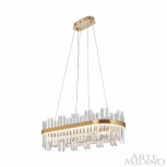 Подвесная люстра Arte Milano Venezia 312033/L800 BS (регулировка яркости, LED, 220V, хрусталь, пульт управления, на тросе)