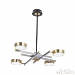 Потолочная люстра на штанге Arte Milano 271279/4 NI/GD (LED, 220V)
