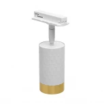 Трековый светильник однофазный Wolta WTL-GU10/10WG под лампу GU10 белый / Золотой CELLA