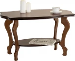 Стол журнальный Берже 1 средне-коричневый от фабрики Mebelik