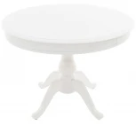 Стол Фабрицио D100, Эмаль белая, Аврора