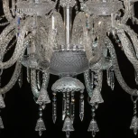 Подвесная люстра Chiaro Барселона 313012418 (220V, на цепи, подсвечник, свеча)