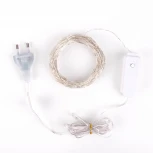 Гирлянда нить "роса" белый Eurosvet 10М IP20 400-009