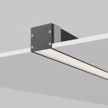 Радиусный профиль 35x35 линейный черный 2.5м Maytoni Радиусный профиль ALM-3535R-B-D-2.5M