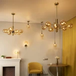 Потолочная люстра на штанге Citilux Нарда CL204190 (220V, шарики)