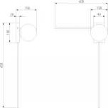 Настенный светильник Eurosvet Fredo 40034/1 белый (220V, шар)