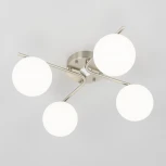 Потолочная люстра RGB с пультом управления Citilux Адам Смарт CL228A141 (LED, 220V, умный дом - Алиса, шарики)