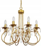 Подвесная люстра Abrasax Suzanne SD0812/8 (220V, на цепи, цветы, листья)