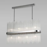 Подвесная люстра Wi-Fi на штанге Bogate's Allure 485/8 (220V, управление смартфоном, голосовое управление, умный дом - Minimir Home, Алиса, Маруся, Салют)