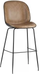 Стул барный Stool Group Beetle PU со спинкой бежевый УТ000001766