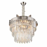 Подвесная люстра каскадная Aployt Mariz APL.813.03.09 (220V, хрусталь, на цепи)