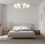 Подвесная люстра Arte Milano AM341837 341837/8 WT+G (220V, на цепи)