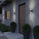 Настенный светильник уличный Novotech Estima 359294 STREET черный IP65 LED 14W 4000K 220V (круглые)