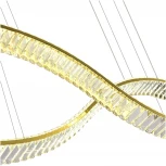 Подвесной светильник ST Luce Aceno SL6206.303.50 Латунь/Прозрачный LED 1*50W 3000K (220V, на тросе)