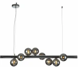 Люстра подвесная Onda V000116 (11006/8P Chrome) (220V, на тросе, шар)